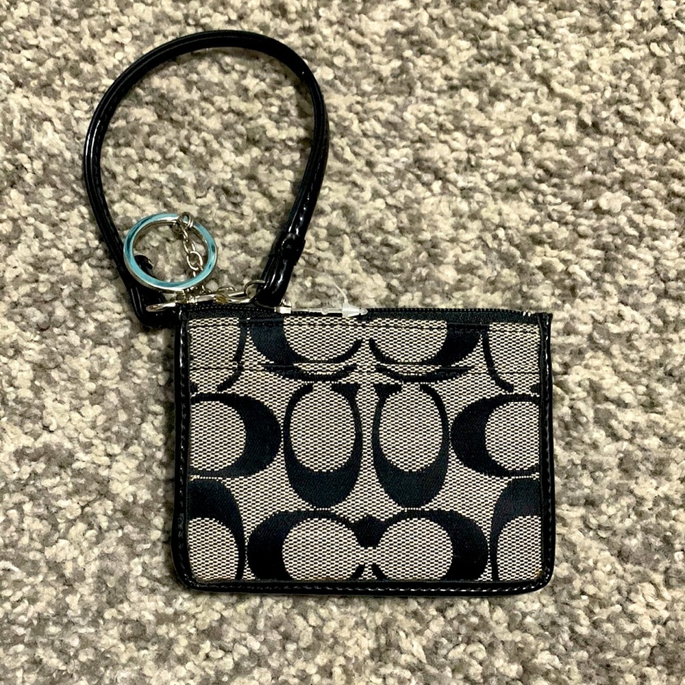 Coach card holder